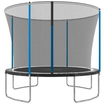 Hudora: Prémium trambulin 300V védőhálóval, kék - 300 cm kép