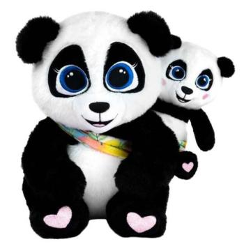 HuggyLuv: Panda Mama & BaoBao interaktív plüss kép