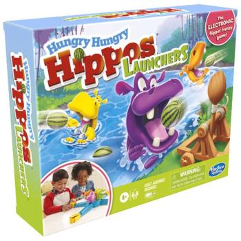 HungryHungry Hippos - Éhes vízilovak társasjáték - Hasbro kép