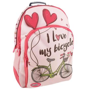 I Love My Bicycle Energy iskolatáska, hátizsák 33x16x45cm kép