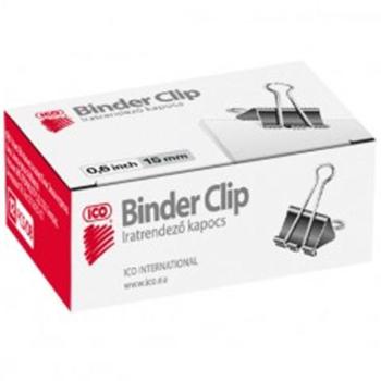 ICO: Binder csipesz 15mm 12db-os doboz kép