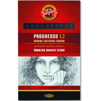 ICO: Progresso grafit ceruza 8911/2B 12db Koh-I-Noor kép