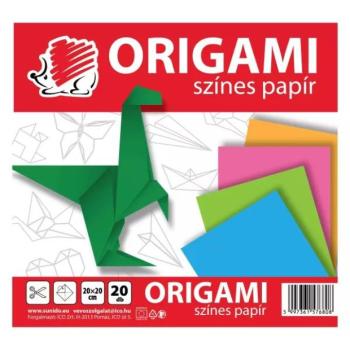 ICO Süni: Origami lapok - 20 x 20 cm, 20 lapos kép