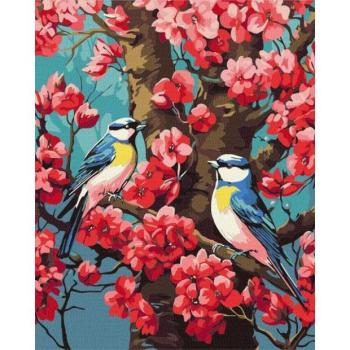 Ideyka: Festés számok szerint, A virágzás illata 40 x 50 cm kép