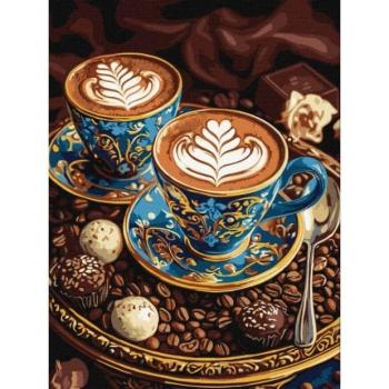 Ideyka: Festés számok szerint, Reggeli illat - 30 x 40 cm kép