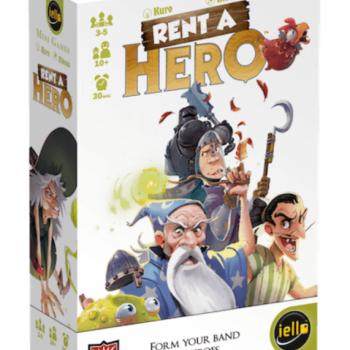 Iello RENT-A-HERO angol nyelvű társasjáték kép