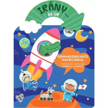 Irány… az űr matricás foglalkoztató kép