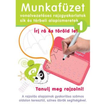 Írj rá és töröld le! Munkafüzet - Vonalvezetéses rajzgyakorlatok kép