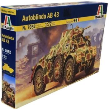 Italeri: Autoblinda AB-43 jármű makett, 1:72 kép