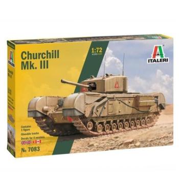 Italeri: Churchill Mk. III tank makett, 1:72 kép