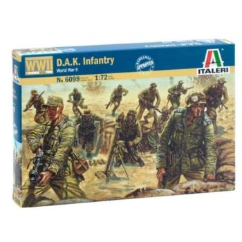 Italeri: D.A.K. német Afrika-hadtest gyalogság, 1:72 kép