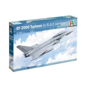 Italeri: Eurofighter Typhoon EF-2000 “In R.A.F. Service” repülőgép makett, 1:72 kép