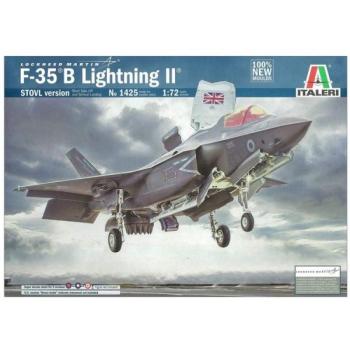 Italeri: F-35B Lightning II Stovl version vadászgép makett, 1:72 kép