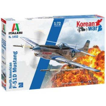 Italeri: F-51D Mustang repülőgép makett, 1:72 kép