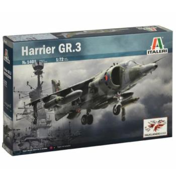 Italeri: Harrier GR. 3 Falkland repülőgép makett, 1:72 kép