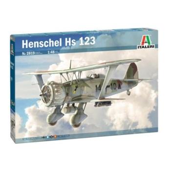 Italeri: Henschel Hs 123 repülőgép makett, 1:48 kép