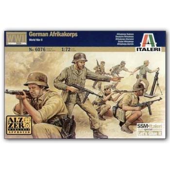 Italeri: II. világháborús Afrika Korps német csapat, 1:72 kép