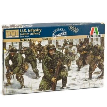 Italeri: II. világháborús amerikai gyalogos katonák, 1:72 kép