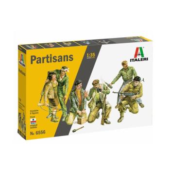 Italeri: II. világháborús partizán katonák, 1:35 kép