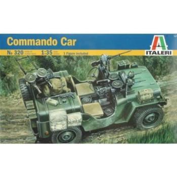 Italeri: Jeep Commando autó makett, 1:35 kép