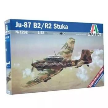 Italeri: JU-87 B-2/R-2 Stuka repülőgép makett, 1:72 CSOMAGOLÁSSÉRÜLT kép