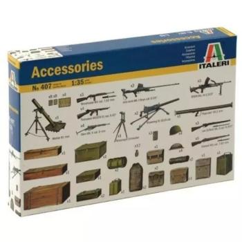 Italeri: Katonai kiegészítő szett, 1:35 kép