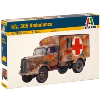 Italeri: KFZ. 305 Ambulance jármű makett, 1:72 kép