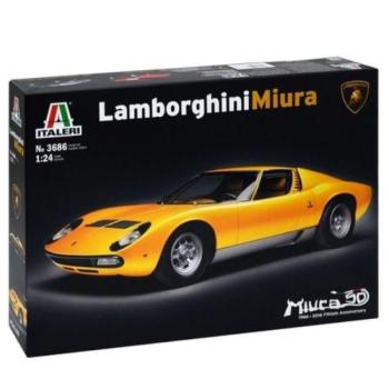 Italeri: Lamborghini Miura makett, 1:24 kép