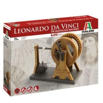 Italeri: Leonardo da Vinci Emelő daru makett kép