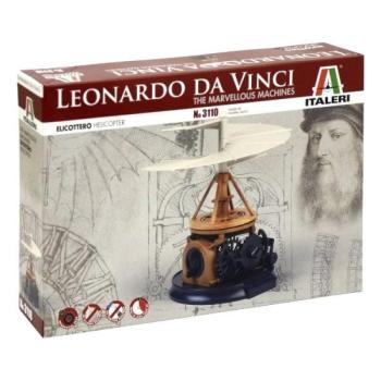 Italeri: Leonardo da Vinci helikopter makett kép