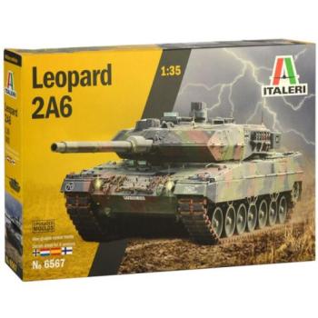 Italeri: Leopard 2A6 tank makett, 1:35 kép