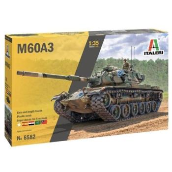 Italeri: M60A3 tank makett, 1:35 kép