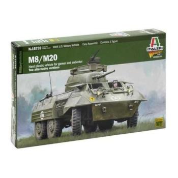 Italeri: M8/M20 páncélautó makett, 1:56 kép