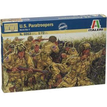 Italeri: Második világháborús amerikai ejtőernyősök, 1:72 kép