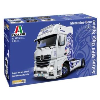 Italeri: MB Actros MP4 kamion makett, 1:24 kép