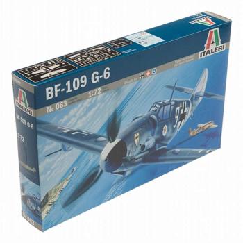 Italeri: Messerschmitt BF-109 G-6 repülőgép makett, 1:72 kép