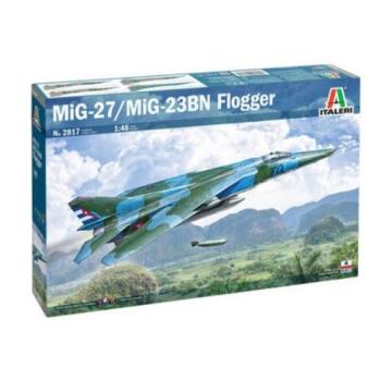 Italeri: MiG-27 Flogger D vadászrepülőgép makett, 1:48 kép