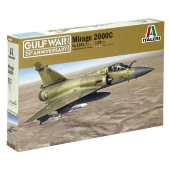 Italeri: Mirage 2000C Gulf War repülőgép makett, 1:72 kép