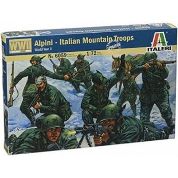 Italeri: Olasz hegyi csapatok a II. világháborúból, 1:72 kép