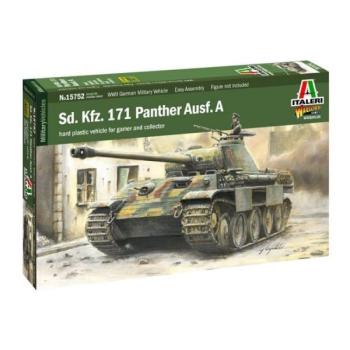 Italeri: Sd. Kfz. 171 Panther Ausf. A karckocsi makett, 1:56 kép