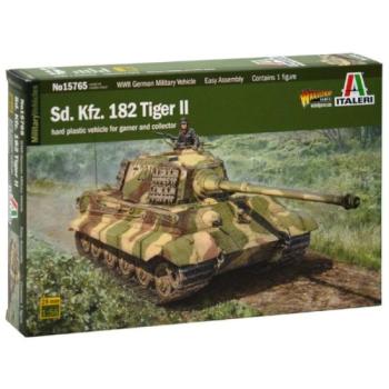 Italeri: Sd. Kfz. 182 Tiger II tank makett, 1:56 kép