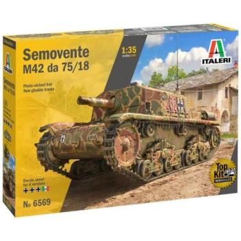 Italeri: Semovente M42 da 75/18 önjáró löveg makett, 1:35 kép