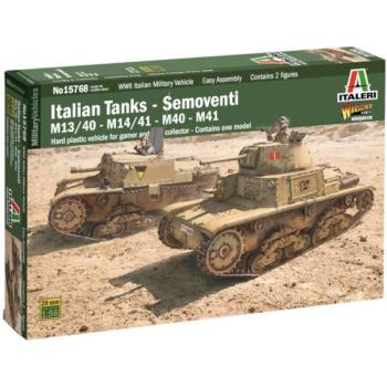 Italeri: Semoventi olasz tank makett, 1:56 kép