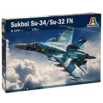 Italeri: Sukhoi Su-34/Su-32 FN repülőgép makett, 1:72 kép