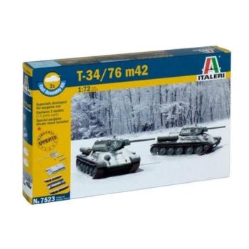 Italeri: T 34/76 m42 harckocsi makett, 1:72 kép