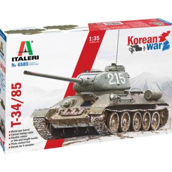 Italeri: T-34/85 harckocsi makett, 1:35 kép