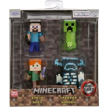 Jada Toys: Minecraft figura csomag, fém - 4 db-os kép