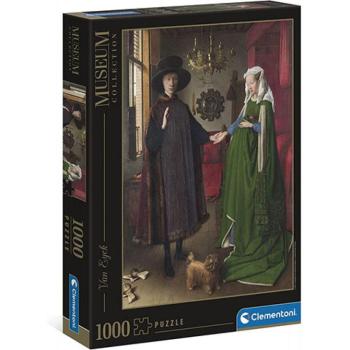 Jan van Eyck: Arnolfini házaspár Múzeum HQC puzzle 1000db-os - Clementoni kép