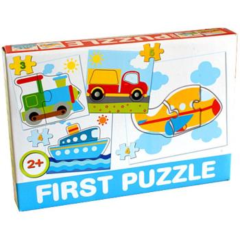 Járműves Bébipuzzle - D-Toys kép