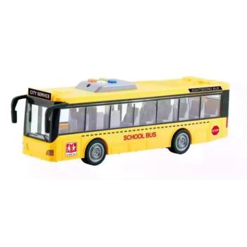 Játék busz fény- és hanghatásokkal - sárga kép